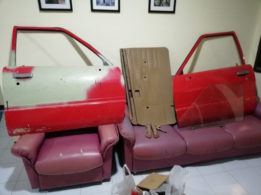 ขายประตูฮีโร่ ln65แท้ข้างซ้าย หัวนอก สำหรับติดกระจกข้างไฟฟ้า