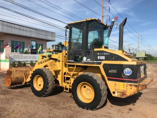 ขายรถตักล้อยาง CAT 910G แขนยาวพิเศษ รถนอกนำเข้าเองจากญี่ปุ่น สภาพสวยพร้อมใช้งาน มีVDOการทำงานครับ