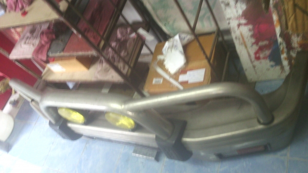 ขายกันชนอลูมิเนียมใส่สตาด้าหรือแปลงใส่ไทเกอร์5,500.-ส่งได้ทั่วไทย