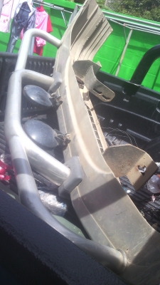 ขายกันชนอลูมิเนียมใส่สตาด้าหรือแปลงใส่ไทเกอร์5,500.-ส่งได้ทั่วไทย