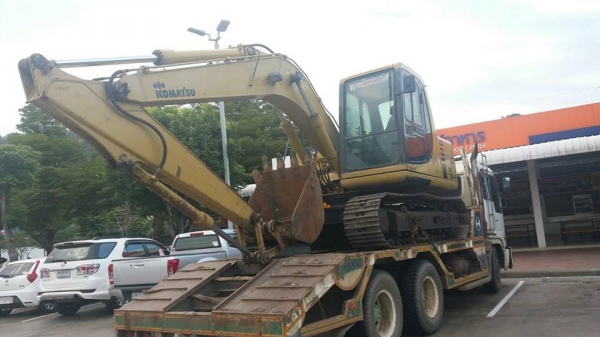 ขายแบ็คโค PC120-6KOMATSU ช่วงล่างเต็มเอกสารอินวอยซ์ บูมสวยเครื่องเดิม ปั๊มแห้งพร้อมลุยงาน