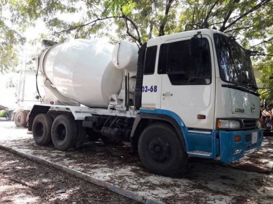 ขาย10ล้อโม่ปูนม้วนใหม่7คิว เปอร์เฟีย270 K13Cเอกสารทะเบียนครบพร้อมใช้งาน