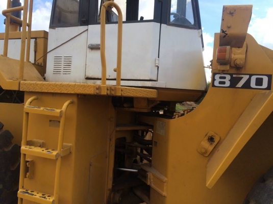 ขายรถตัก TCM870 เอกสารเล่มทะเบียน สภาพพร้อมใช้งาน เครื่องเดิม