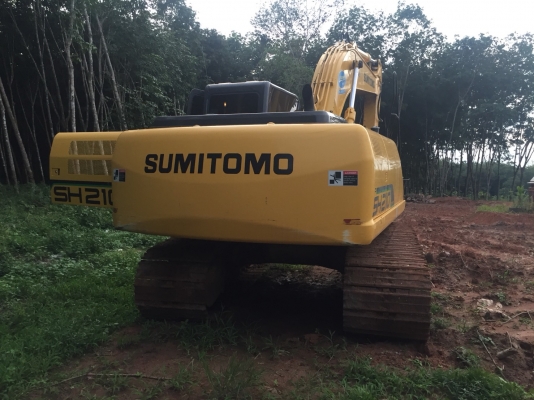 ขายดาวน์รถแบคโฮ SUMITOMO SH210-5 STN210F5V00FM ทำงาน 1993ชั่วโมง สนใจโทร 081-970-1072