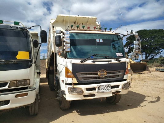ขายด่วน HINO MEGA 260 ปี50 แม่ลูกดั้ม สภาพพร้อมใช้งาน เครื่องเกียร์ดี คัชชัสวย ยางพร้อมใช้งาน เอกสาร