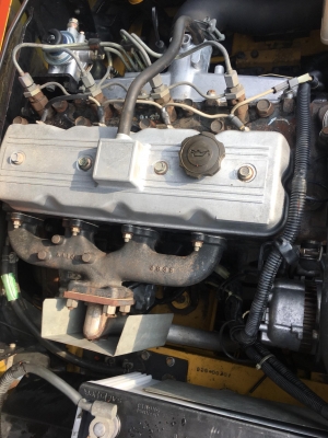 ขายรถโฟล์คลิฟท์ตักยางพาราตักทะลายปาล์ม