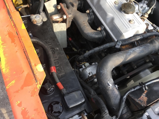 ขายรถโฟล์คลิฟท์ตักยางพาราตักทะลายปาล์ม