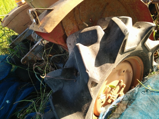 ขายรถไถนั่งขับ shibaura 15 แรง 4wd