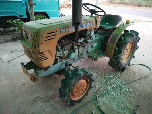 ขายรถไถนั่งขับ shibaura 15 แรง 4wd
