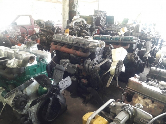 เครื่อง NISSAN PE 230แรง  สภาพพร้อมใช้งาน ติดดีทุกตัว