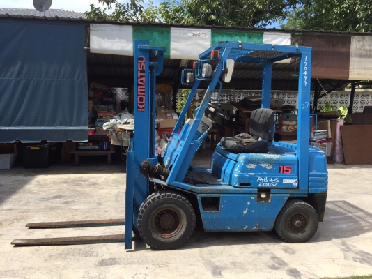 ขายรถโฟล์กลิฟท์ KOMATSU FG15H-15 เก่าญี่ปุ่น