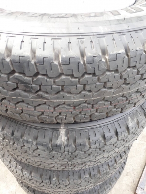 ล้อแม็กป้ายแดง Blue Power 1.9 ขอบ 16 พร้อมยางบริดโตน 245/70/16 ปลายปี 17