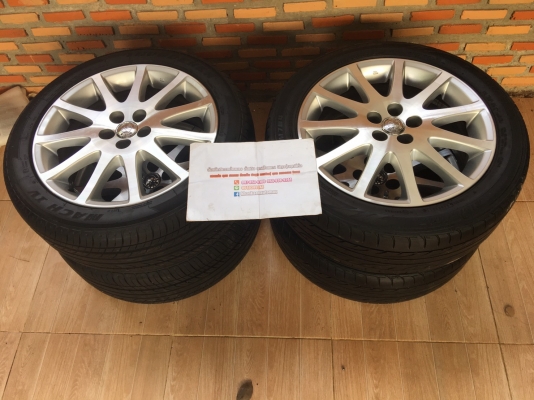 แม็กToyota wish 11 ก้าน ขอบ 17 นิ้ว 5รู100 แม็กToyota wish 11 ก้าน ขอบ 17 นิ้ว 5รู100