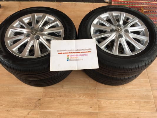 ล้อแม็กซ์ Vios 12 ก้าน สีบรอนเงินล้อแม็กซ์มีรอยเบียดมา ทำสีมาใหม่แล้ว