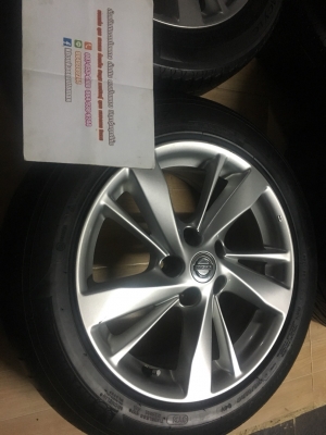 ล้อแม็กนิวเทียน่า Max New Teana L33 17นิ้ว ยางขนาดยาง 215/55/17 ปี 13