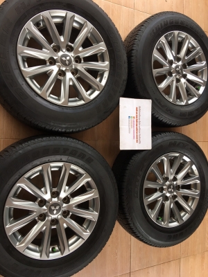 ล้อแม็กซ์ All new mitsubishi Triton ขอบ17 พร้อมยางบริดโตน 245/65/17 ปี 14