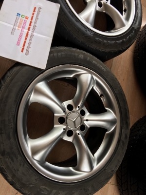 ล้อเบนซ์มือสอง - ล้อแม็กซ์ Benz ล้อแม็กซ์เบนซ์ ล้อรถเบนซ์ ขอบ 17