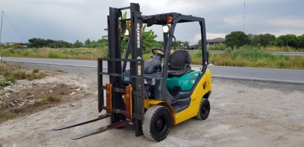 ขายด่วนรถยกKOMATSU FG18-18ยก2ตันเสาสูง3เมตรตัวใหม่ล่าสูดยางตัน4เส้นรถนอกเพื่งนำเข้ามาใหม่ยังไม่เคยใช้งานในไทยเลย