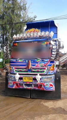 ขาย HINO 380 พ่วงแม่ลูก กระบะเนียมดั๊ม รถปี 55