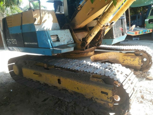 ขายรถขุดแบ็คโค KOMATSU120-5ไฟฟ้าครบ เอกสารอินวอยซ์ สภาพพร้อมใช้ บูมสวย