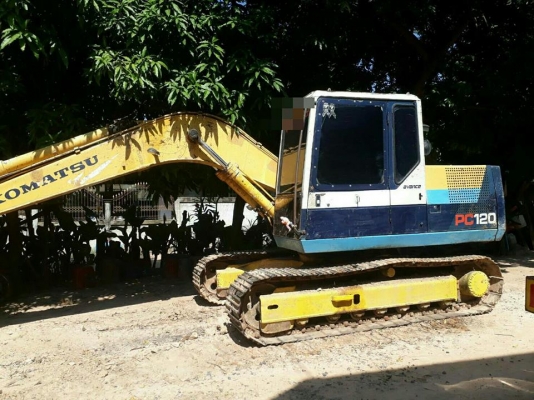 ขายรถขุดแบ็คโค KOMATSU120-5ไฟฟ้าครบ เอกสารอินวอยซ์ สภาพพร้อมใช้ บูมสวย