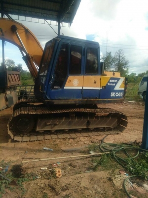 ขายรถขุดแบ็คโคSK045 120-2มาร์คทรู เครื่องดีปั๊มแรง สภาพพร้อมใช้งาน เอวดี