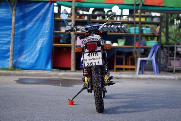 ร้าน  วุฒิ นนบุรี ขาย วิหกสายฟ้า ts125 cc  er สวย