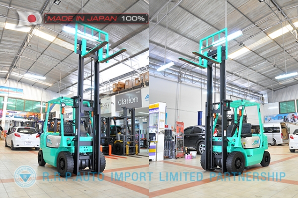 ขายรถโฟล์คลิฟท์มือสอง MITSUBISHI รุ่น FG20-04330 นำเข้าจากประเทศญี่ปุ่น 100\% ไม่เคยใช้งานในไทย ขายรถโฟล์คลิฟท์มือสอง MITSUBISHI รุ่น FG20-04330 นำเข้าจากประเทศญี่ปุ่น 100\% ไม่เคยใช้งานในไทย