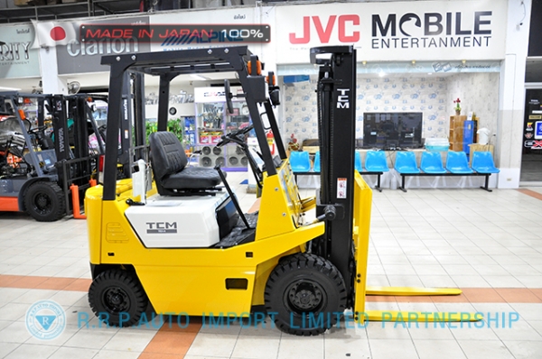 ขายรถโฟล์คลิฟท์มือสอง TCM รุ่น FG14N16S-12105355 นำเข้าจากประเทศญี่ปุ่น 100\% ไม่เคยใช้งานในไทย