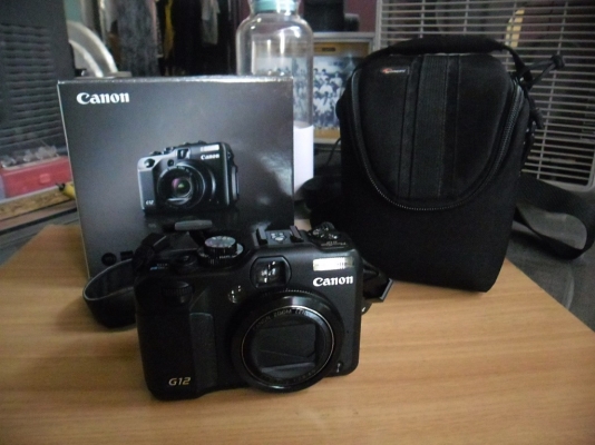 กล้องดิจิตอล Canon PowerShot G12 ใช้งานน้อยสภาพนางฟ้า