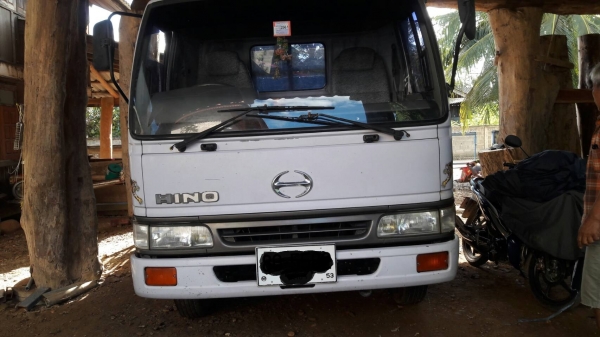 ขายรถบรรทุก Hino Fb4j กระบะโครงเหล็ก ราคาถูก