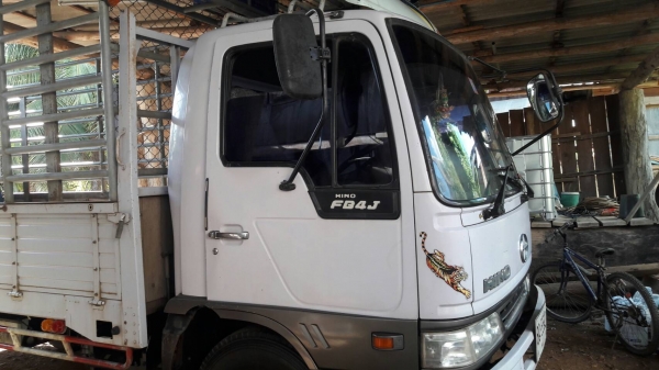 ขายรถบรรทุก Hino Fb4j กระบะโครงเหล็ก ราคาถูก ขายรถบรรทุก Hino Fb4j กระบะโครงเหล็ก ราคาถูก