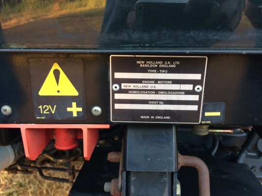 ขายNEW HOLLAND TS110 นำเข้า