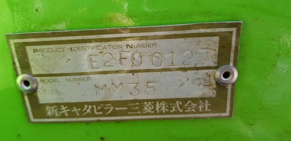 ขายด่วนรถแบคโฮมิสซูMM35เทียบเท่าPC35คอลโทลสั่นปั่มนิ้วเครื่อง3สูบดีปั่มแรงรถนอกเพิ่งนำเข้ามาใหม่ยังไม่เคยใช้งานในเมืองไทยเลย