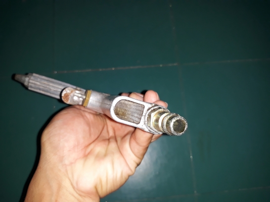 ขายปืนลมงานเก่าอลูมิเนียมหนาหนัก มาจากยุโรป