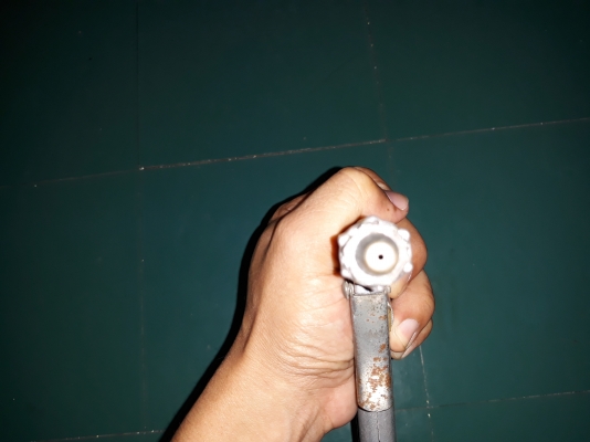 ขายปืนลมงานเก่าอลูมิเนียมหนาหนัก มาจากยุโรป