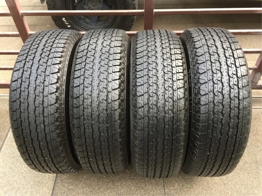 ยาง Bridgestone 245 70 16 ปลายปี16 ดอกเต็ม เนื้อนิ่มๆ ใช้ยาว ราคาไม่แพง