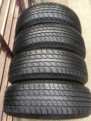 ยาง Bridgestone 245 70 16 ปลายปี16 ดอกเต็ม เนื้อนิ่มๆ ใช้ยาว ราคาไม่แพง