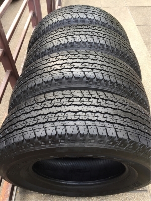 ยาง Bridgestone 245 70 16 ปลายปี16 ดอกเต็ม เนื้อนิ่มๆ ใช้ยาว ราคาไม่แพง