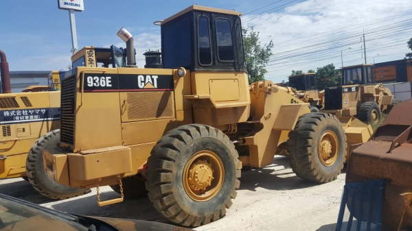 รถตักล้อยาง CAT 936E เก่านอก ญ๊๋ปุ่น เอกสารอินวอย