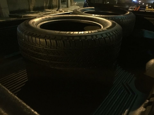 ยาง Michelin 265 60 18 ปลายปี15 ดอกเต็ม ใช้ยาว ราคาไม่แพง