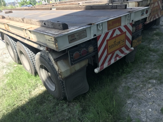 หาง3เพลาพื้นเรียบสามมิตร