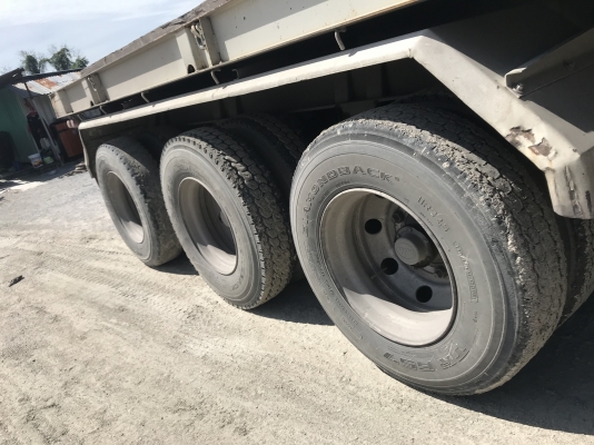 หาง3เพลาพื้นเรียบสามมิตร