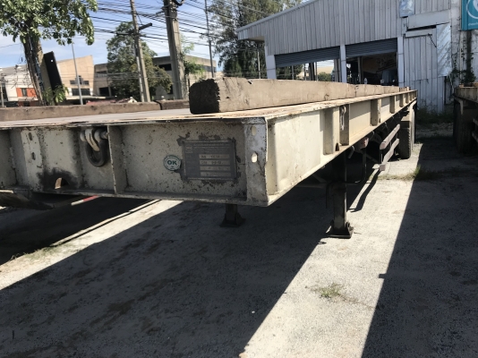 หาง3เพลาพื้นเรียบสามมิตร