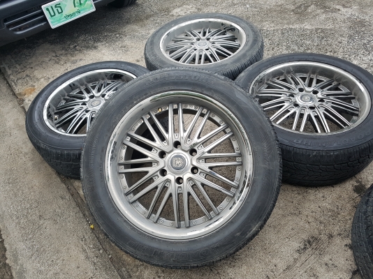 ล้อขอบ 20  6รูพร้อมยางปี15