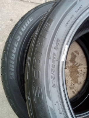 215/55R17 BRIDGESTONE  ECOPIA EP-100A ชุด 4 เส้น  โทร.081-427-3941  ไอดีไลน์ 08142739411