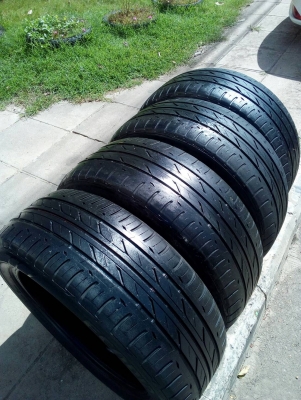 215/55R17 BRIDGESTONE  ECOPIA EP-100A ชุด 4 เส้น  โทร.081-427-3941  ไอดีไลน์ 08142739411