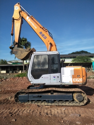 ขายฮิตาชิ120-2รถ5000ชั่วโมงเอกสานชื้อขาย เอาไปใช้สบายสภาพแปะ