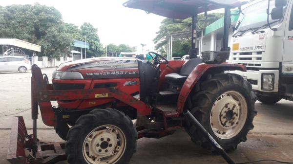 ขายรถไถ Yanmar EF453 TLX สภาพสวยๆๆพร้อมใช้ครับ มีเล่มพร้อมโอน มีอุปกรณ์หน้าและหลังครับ ขายรถไถ Yanmar EF453 TLX สภาพสวยๆๆพร้อมใช้ครับ มีเล่มพร้อมโอน มีอุปกรณ์หน้าและหลังครับ