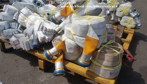 จัดส่งฟรีKERRY*FROM JAPAN SALE**สินค้าปลดระวาง งานนำเข้า : ท่อ /สายยาง /สายดับเพลิง*แบบเส้นใหญ่ ขนาด: 65 *20 m.